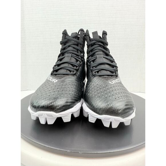 Under Armour UA Highlight Fran RM 2.0 Mens 9.5 Football Cleats Black 3027300-001 - Picture 3 of 8